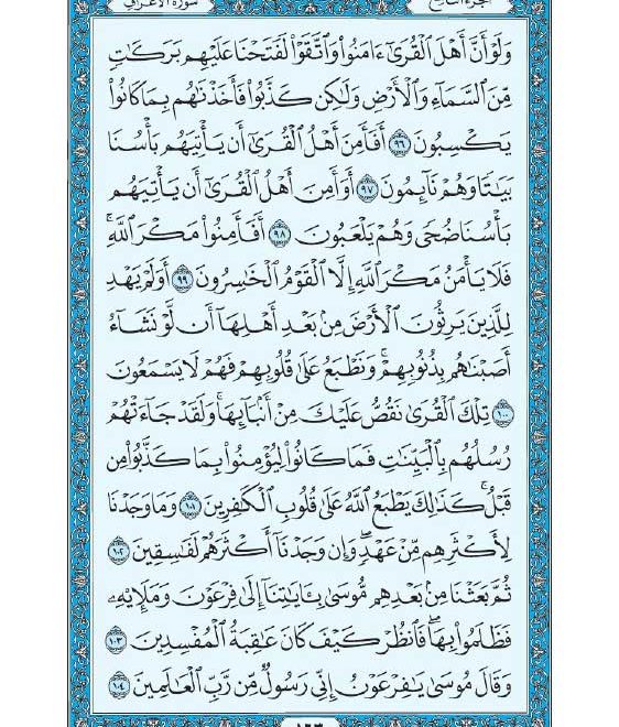 تفسیر آیات 96 تا 102 سوره اعراف